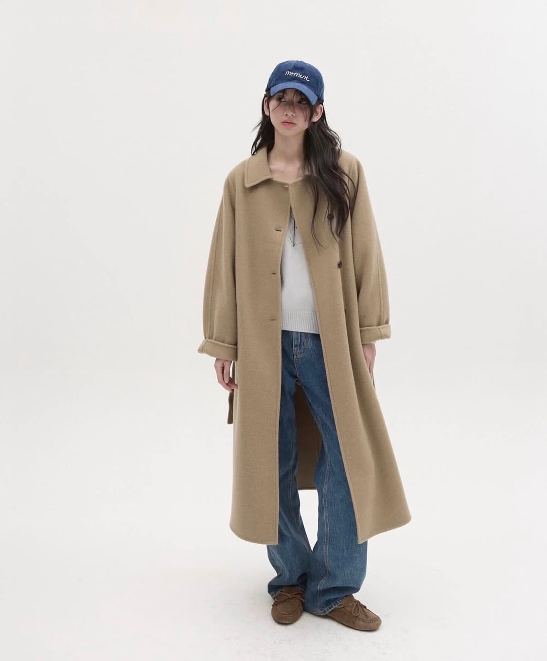 윤슬 클래식 더블 코트 상품이미지1