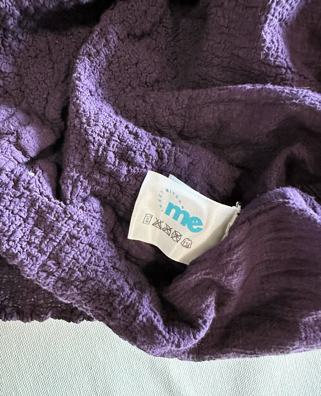 ISSEY MIYAKE ME purple fringe top 상품이미지10