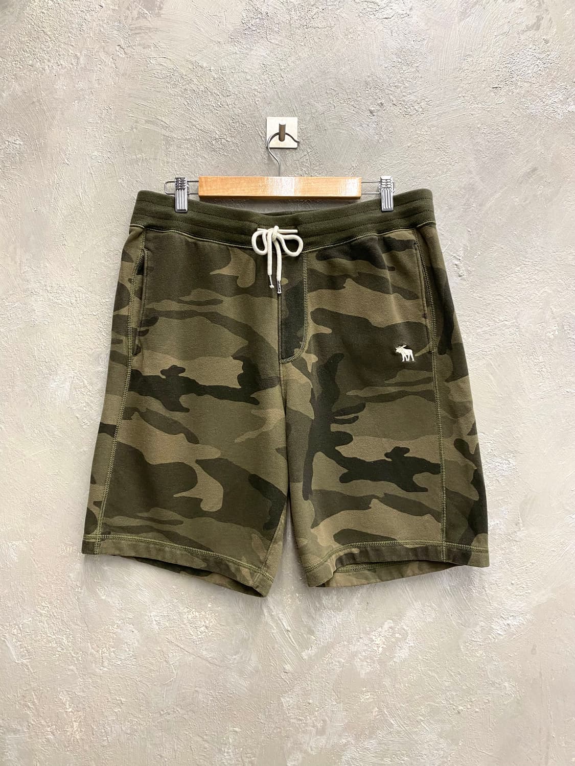 [L] Abercrombie 아베크롬비 카모플라쥬 스웻 쇼츠 상품이미지4