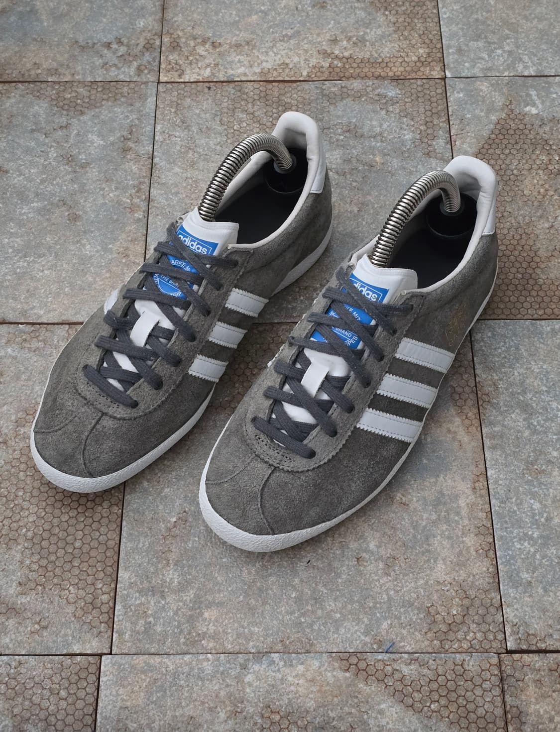 (230)아디다스 빈티지 가젤 그레이 상품이미지1
