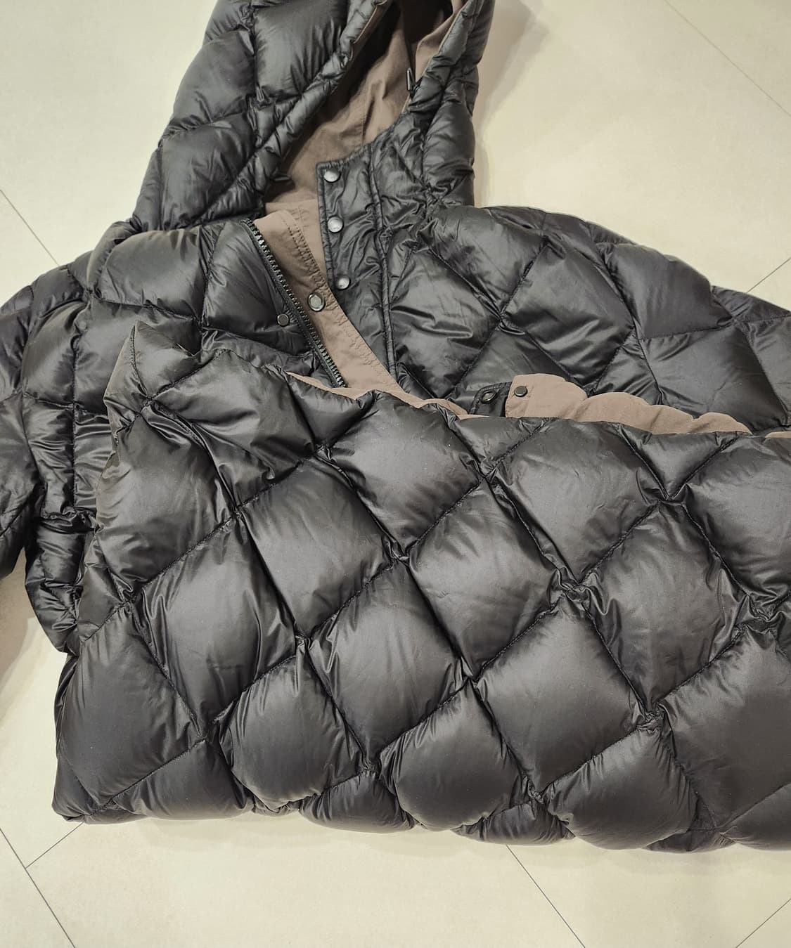 마시모두띠 리버시블 다운패딩코트 상품이미지4