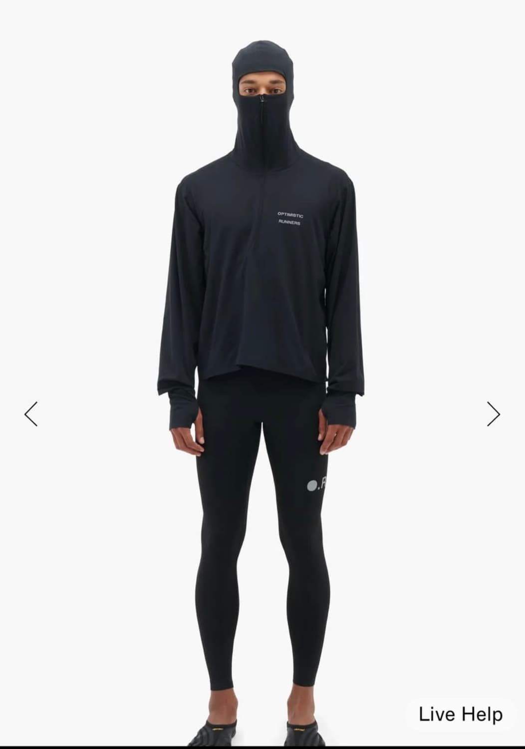 옵티미스틱 러너 바라클라바 후디 상품이미지3