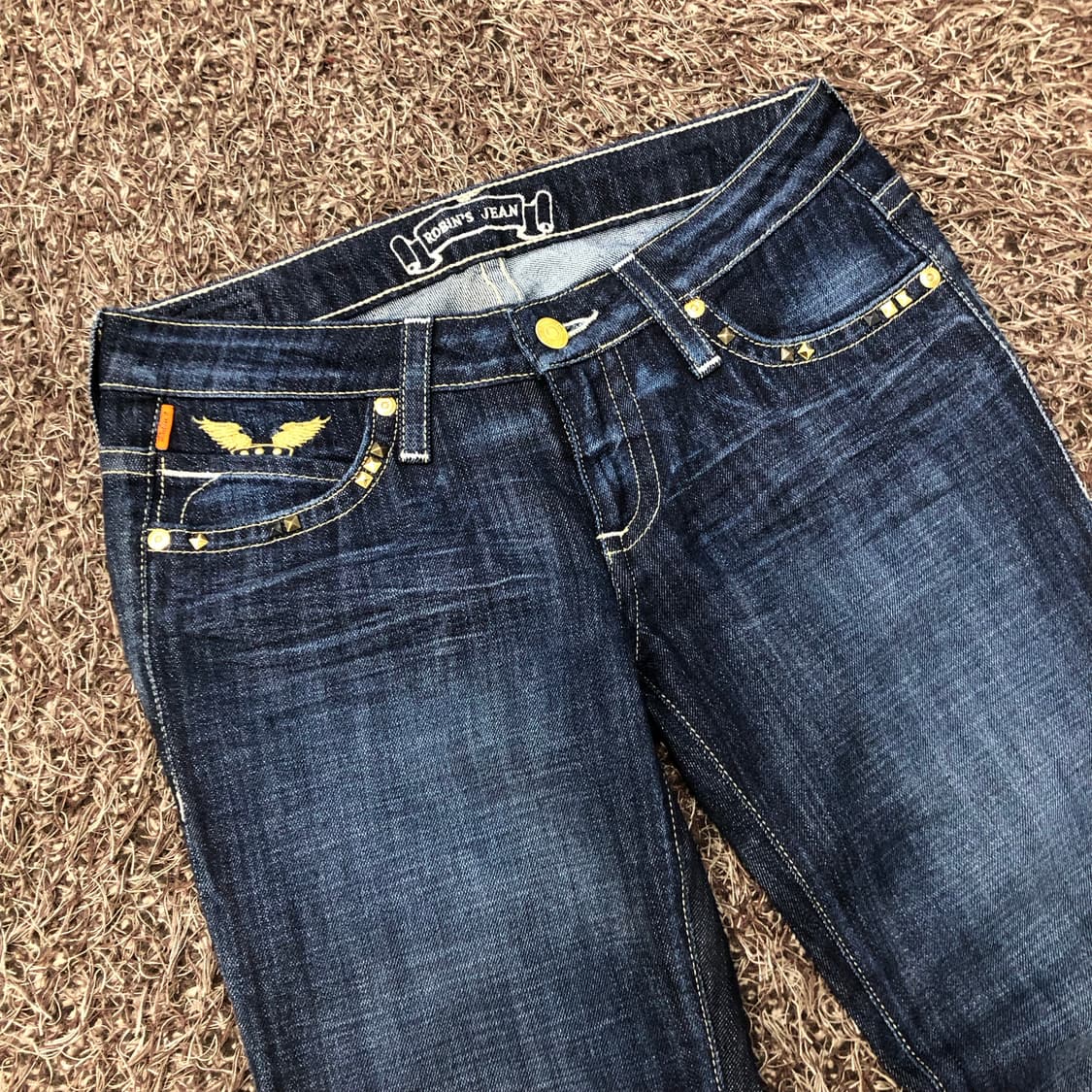 로빈스진 워싱 데님 팬츠 상품이미지5