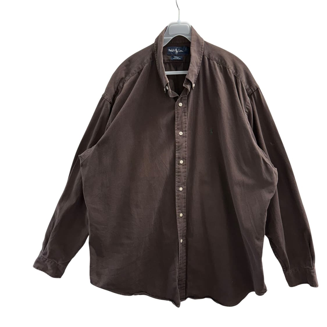 [XL] 폴로 브라운 코튼 셔츠 상품이미지3