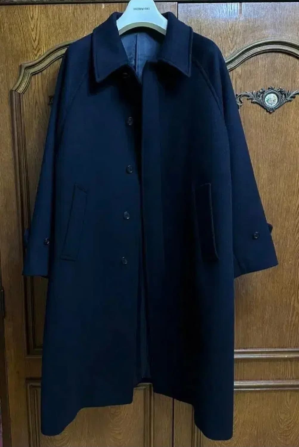 브라운야드 발마칸 코트 다크네이비 3사이즈 brown yard 상품이미지1