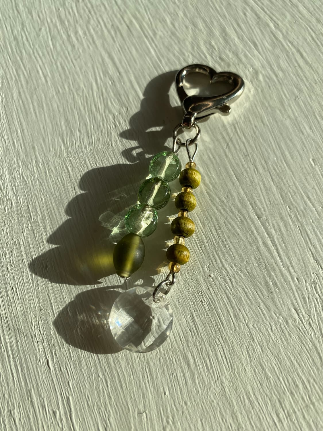 핸드메이드 그린 키링 상품이미지1