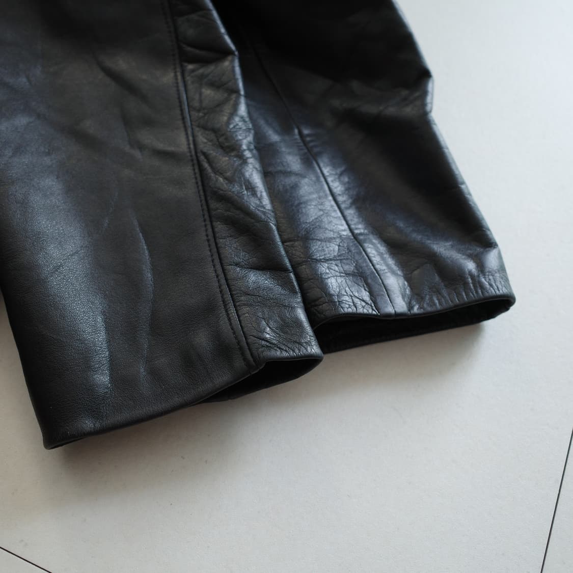 80s German Polizei 독일 경찰 레더 가죽 자켓 105 상품이미지10
