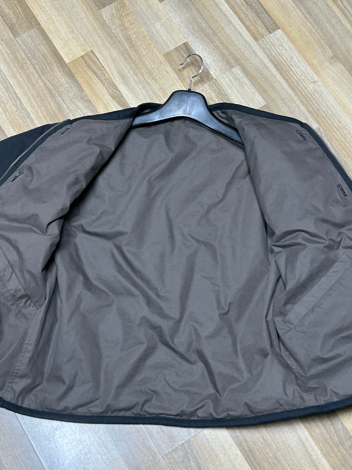 히즈핸더 리버시블 라이너 자켓 블랙 1size 상품이미지5