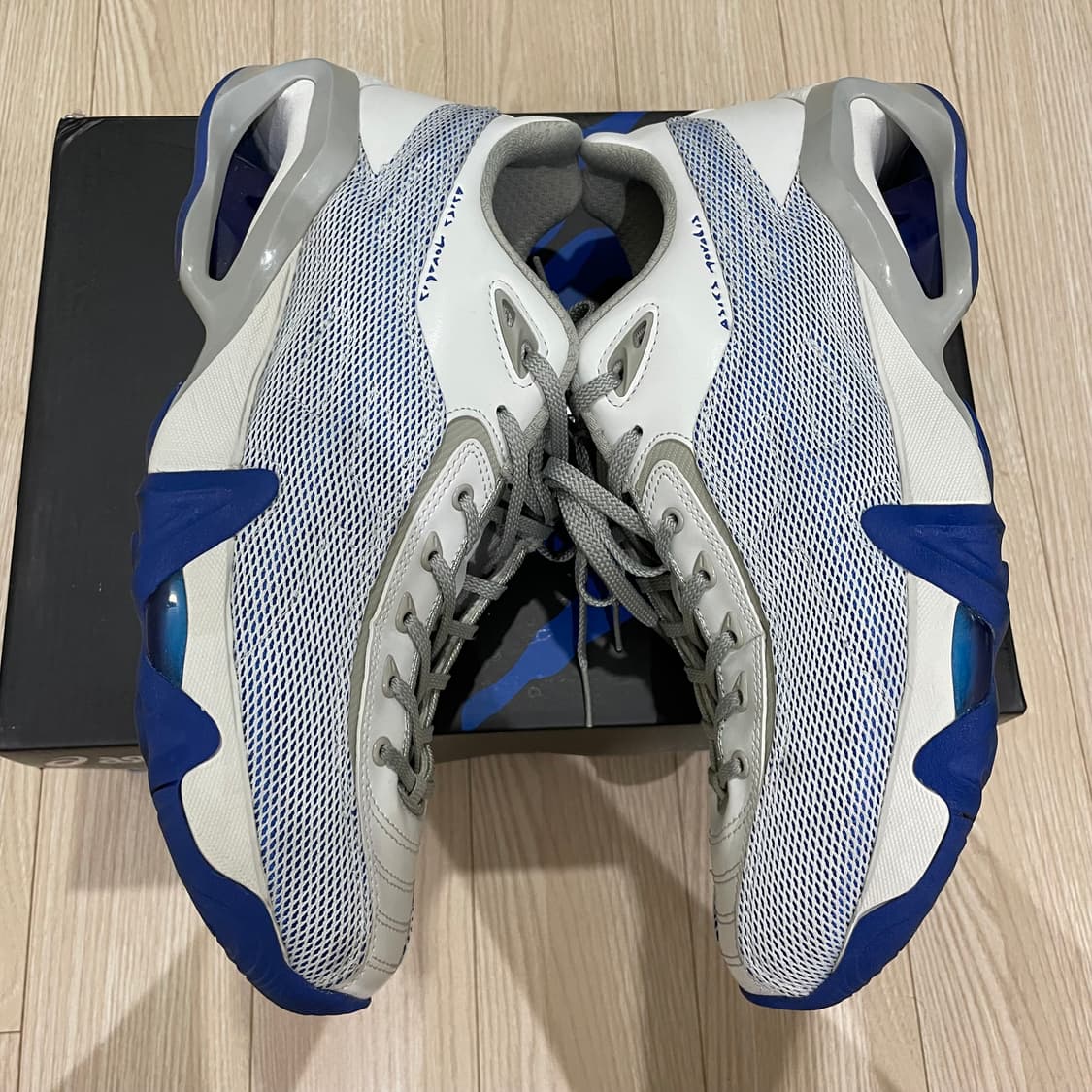 아식스 x 키코 코스타디노브 노발리스 젤 테레모아 화이트 아식스 블루  상품이미지6