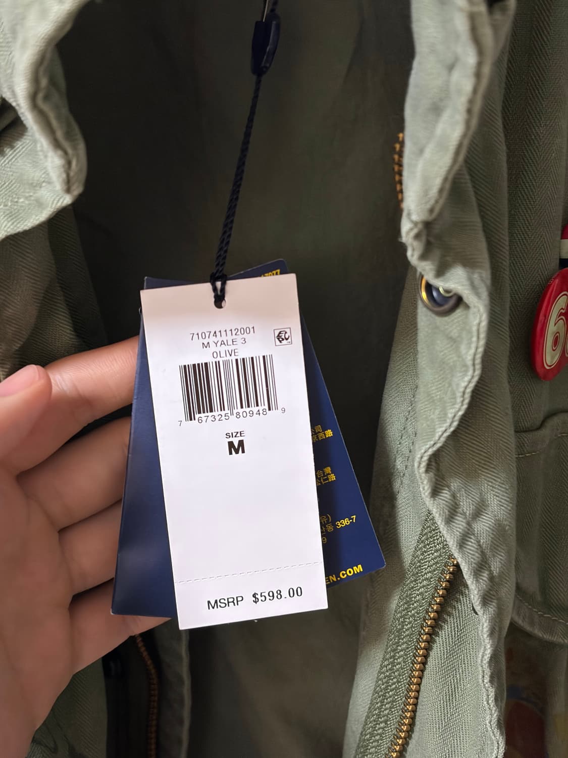 폴로 랄프로렌 올오버 피스 그래피티 M65 필드 자켓 상품이미지4