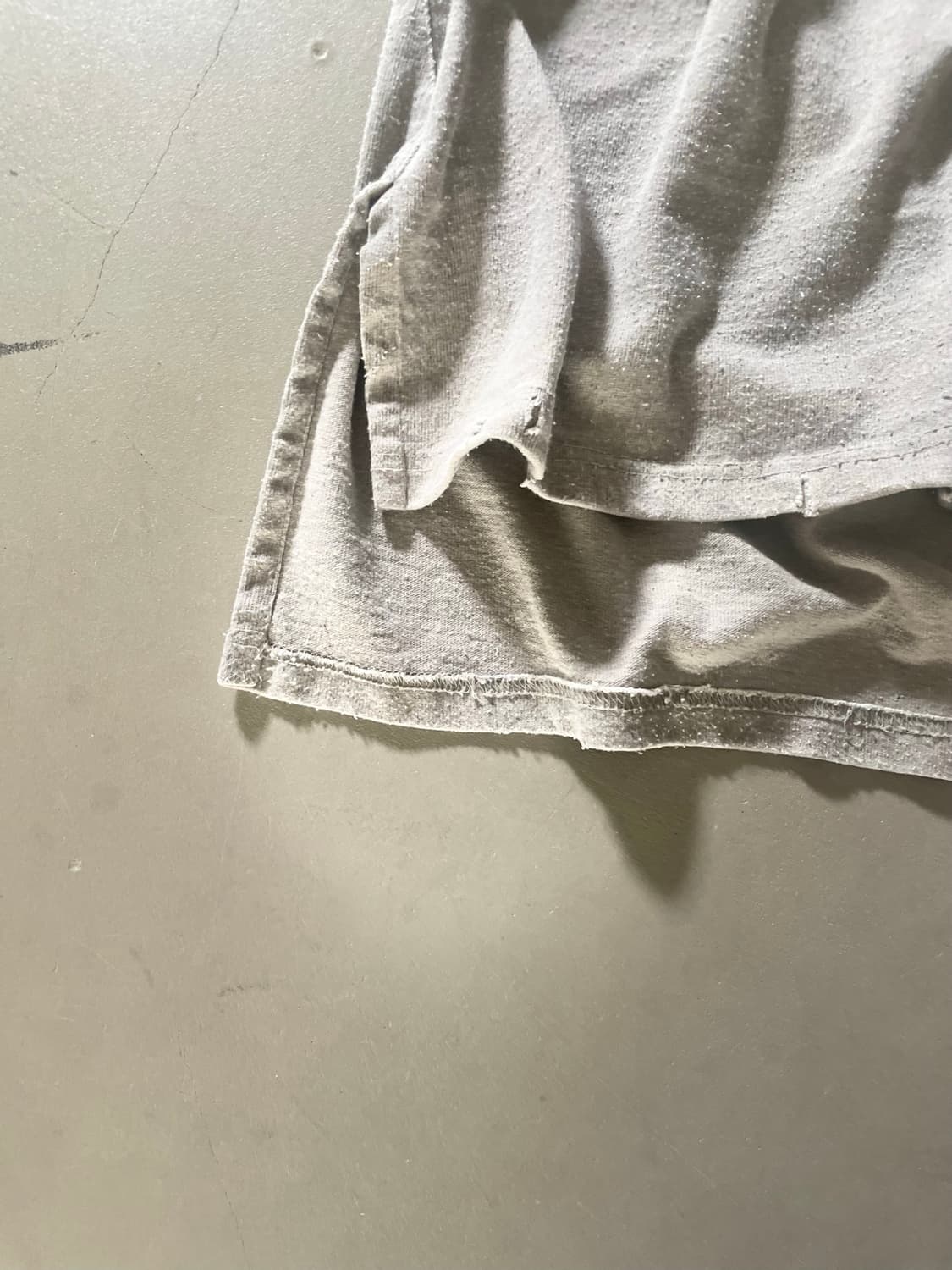 KZ ATELIER Layered Cut-Off Tee 상품이미지6