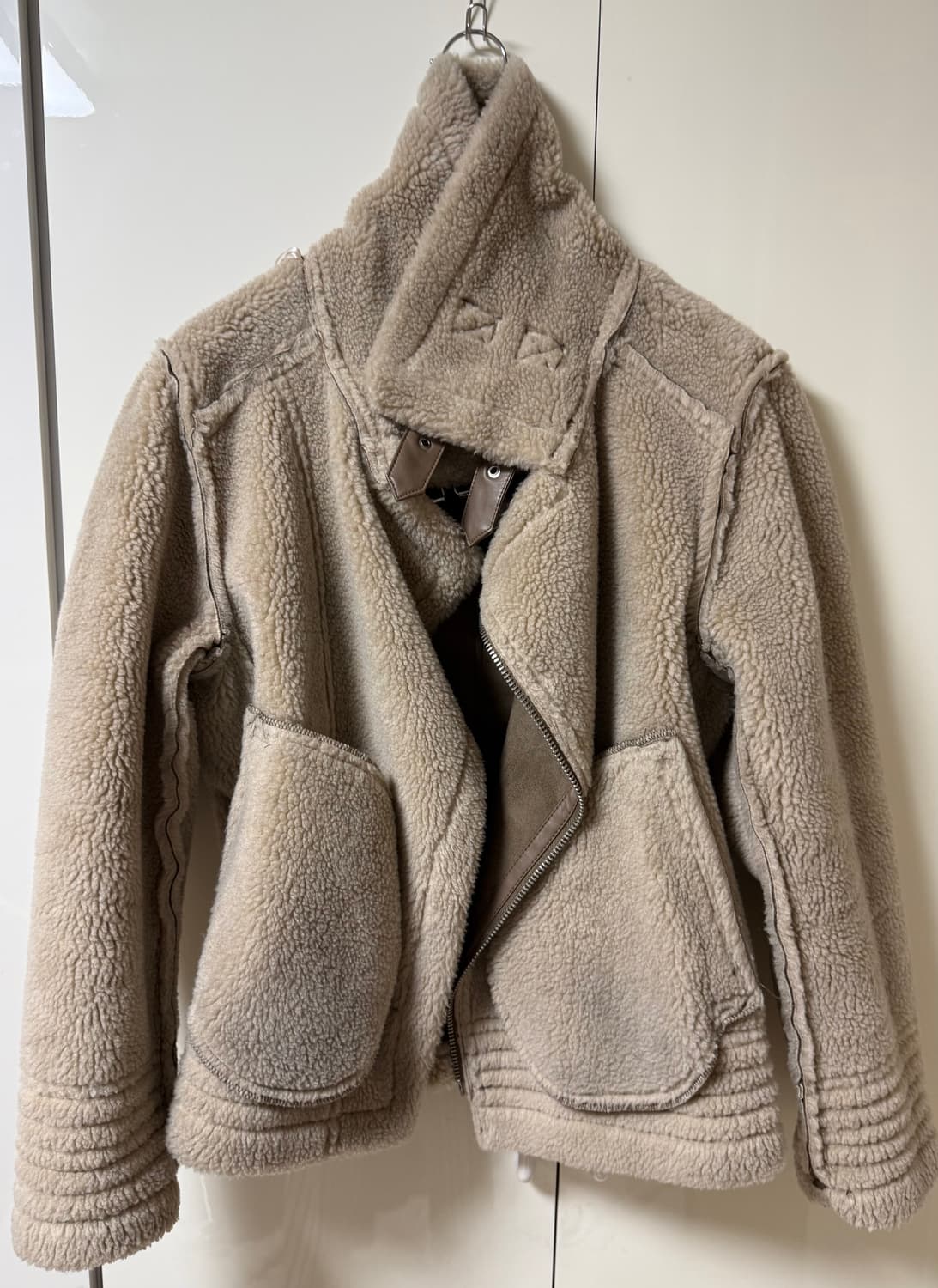 자라 아우터웨어 무스탕 자켓 상품이미지4