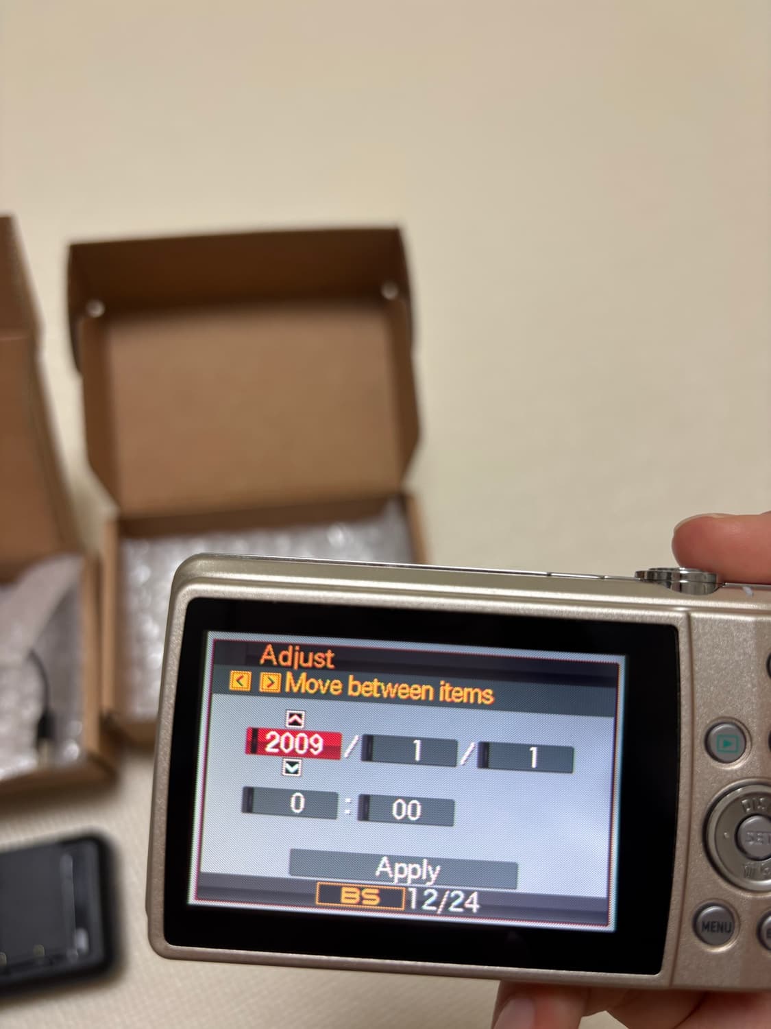 카시오 엑슬림 z270 샴페인 골드 빈티지 디카 상품이미지6