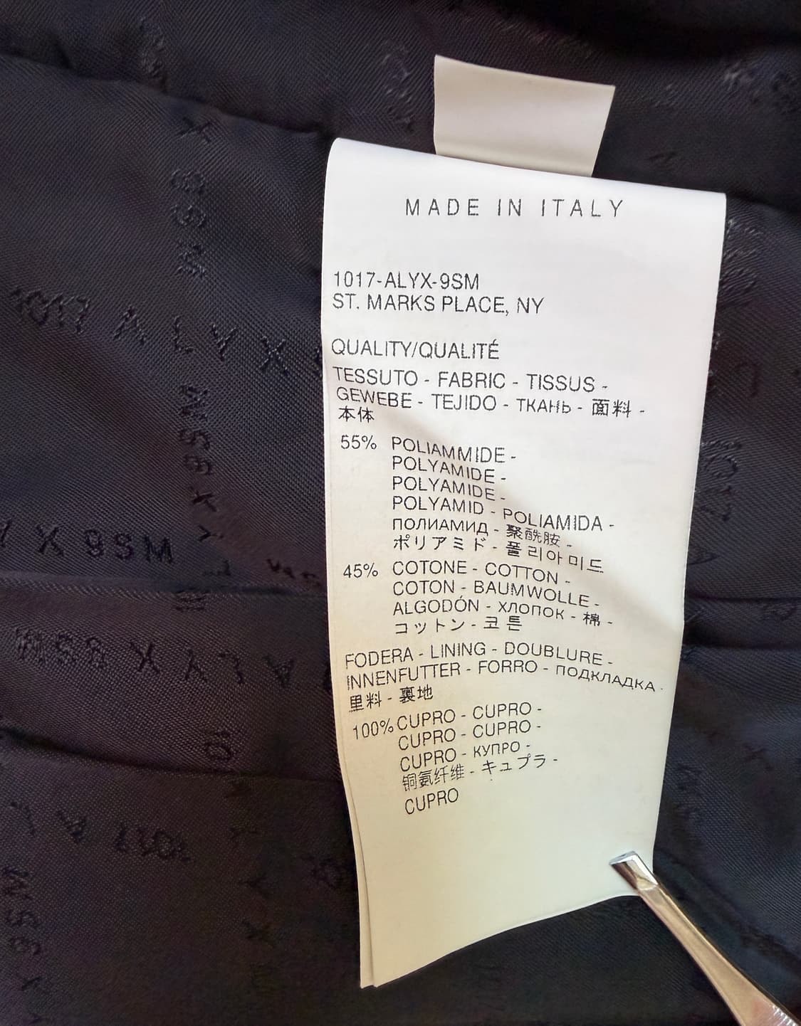 알릭스 집업 패딩 크롭 베스트 질레 블랙 ALYX  몽클레어 푸퍼 조끼 상품이미지8