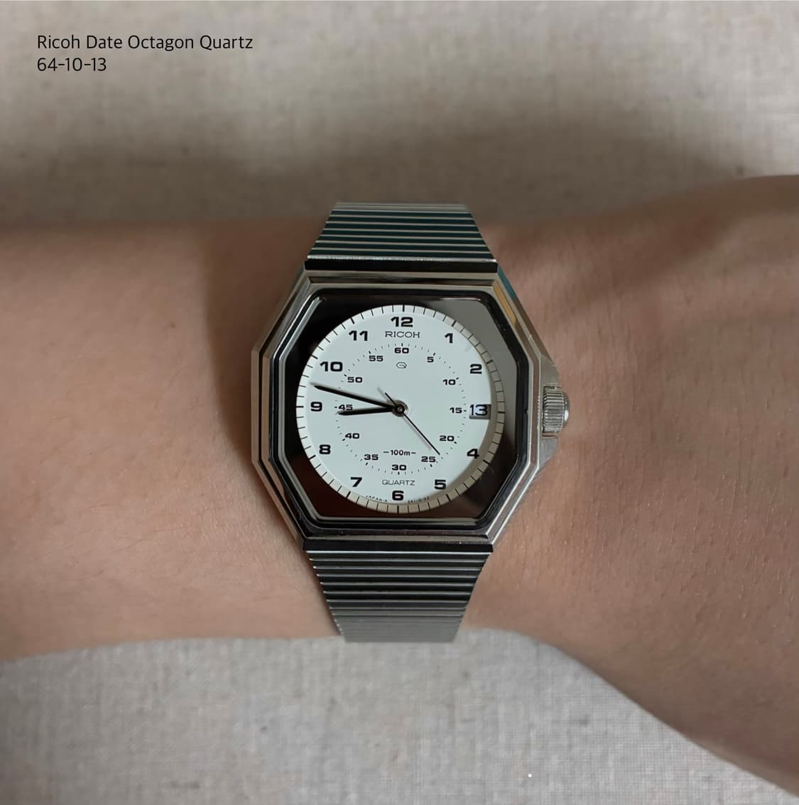 1980s Ricoh Date Octagon Riquartz 상품이미지9