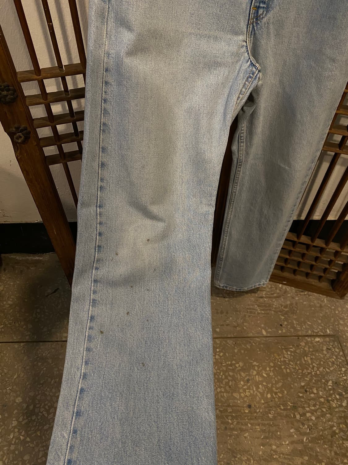 00S 리바이스 505 USA 데님 팬츠 33“ 상품이미지5