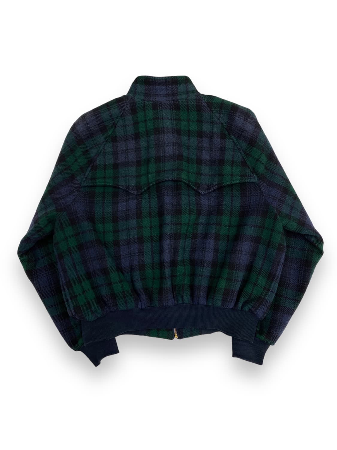 (110) 80s 폴로 블랙와치 울 헤링턴 자켓 상품이미지9