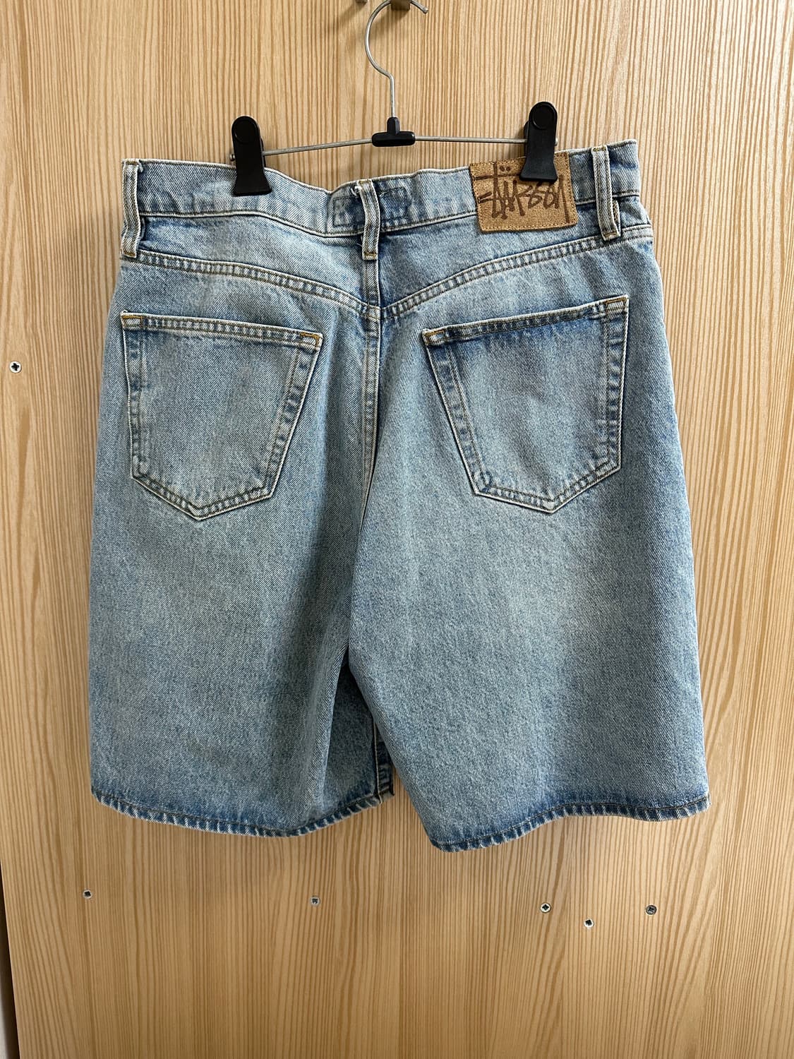 스투시 빅올 쇼츠 데님 워시드 블루 (30) 상품이미지2