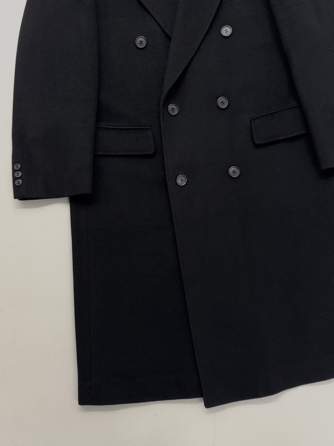 캐시미어 더블 코트 상품이미지4