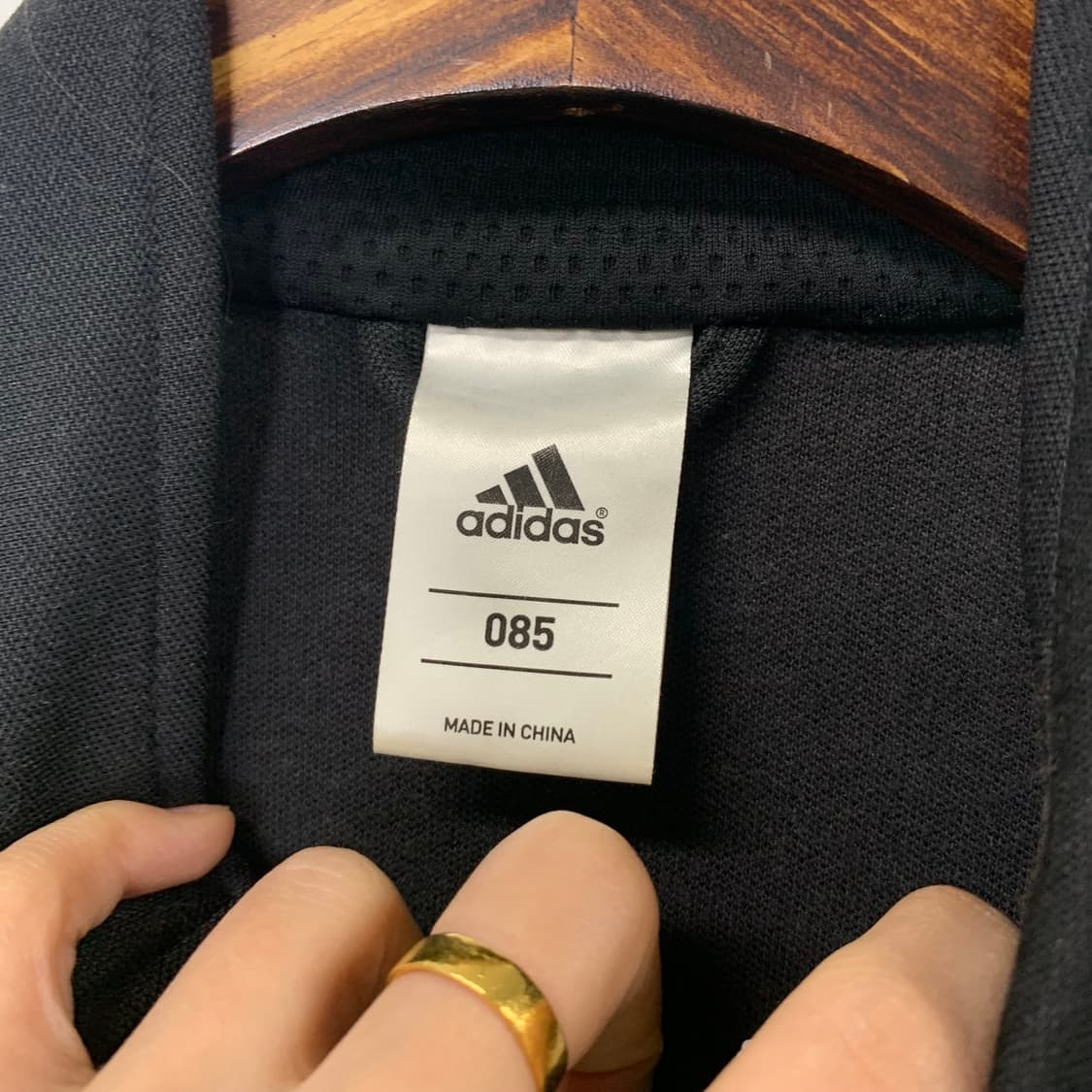 아디다스 블랙 트랙탑 져지 상품이미지5