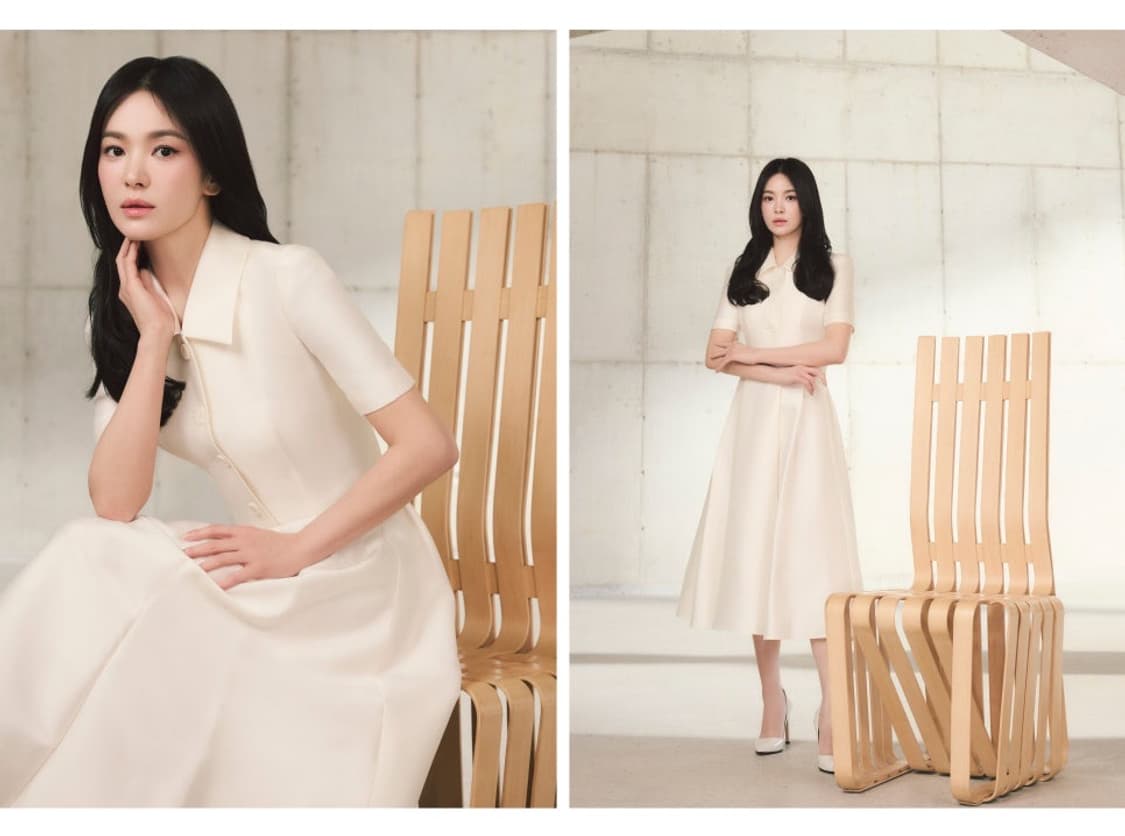 미샤(MICHAA) 송혜교 셋업 원피스 44size (예복/하객룩 추천 상품이미지1