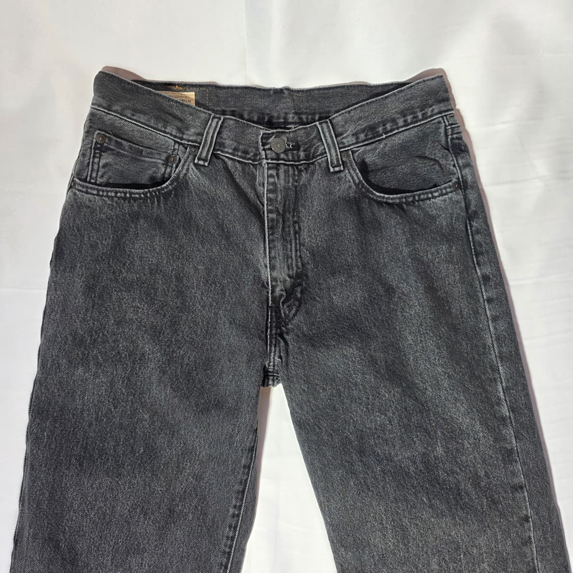 [W32L32]리바이스 567 프리미엄 흑청 데님팬츠 상품이미지2