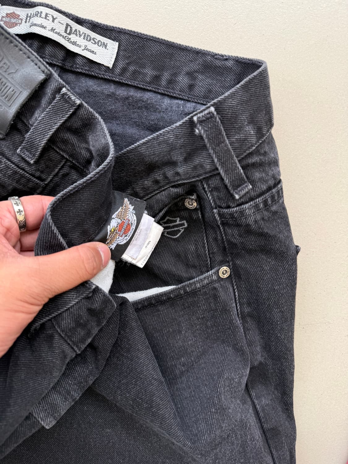 Harley Davidson Black Jean 상품이미지5