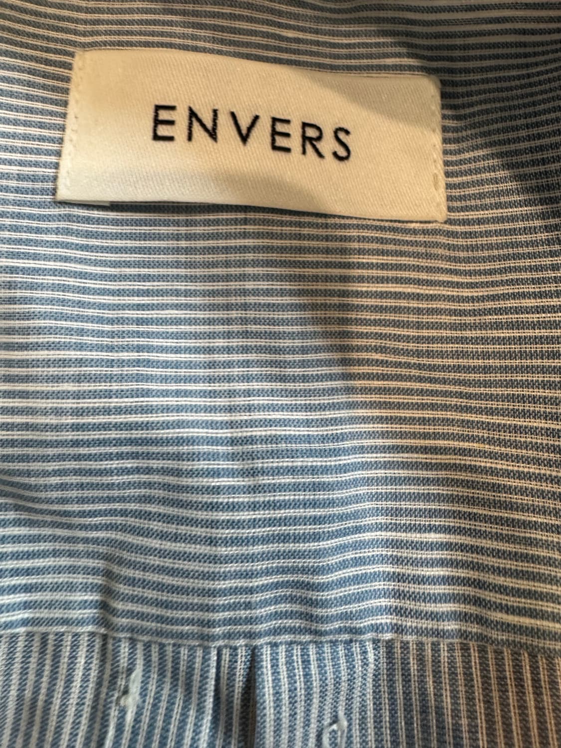 Envers 엔베르 프릴 린넨 블라우스 상품이미지8