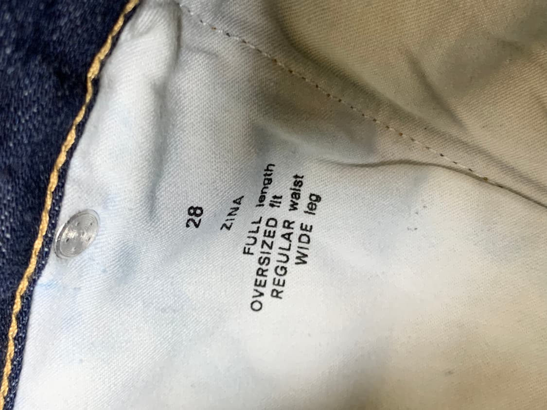 COS 와이드 레그 데님 트라우저(28) 상품이미지7