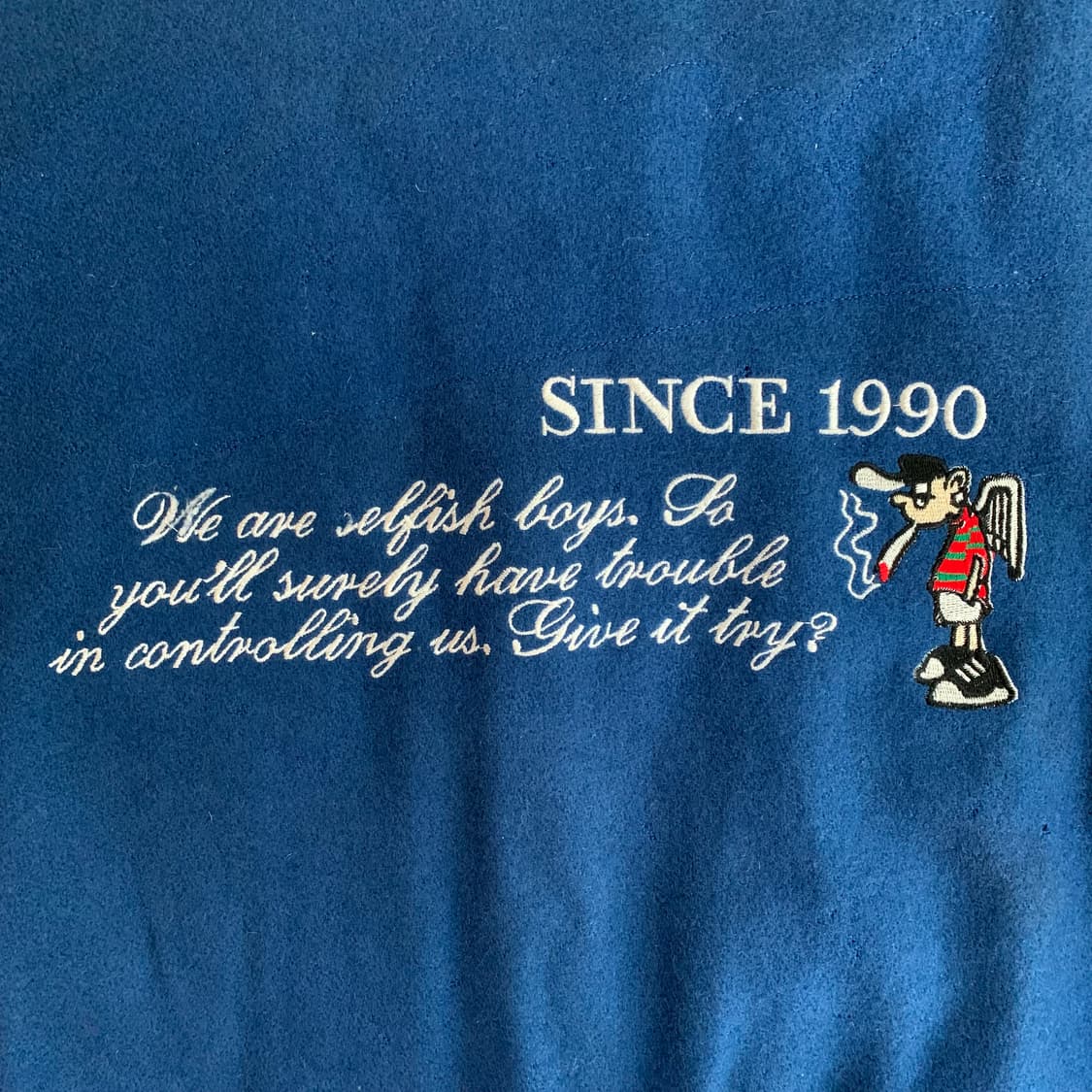 selfish boys rugby varsity jacket 상품이미지6