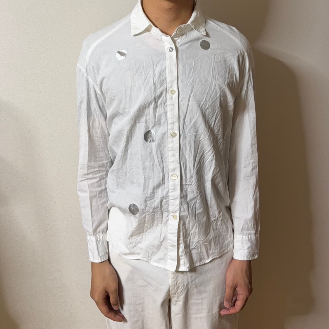 츠모리 치사토 레이어드 셔츠 상품이미지2