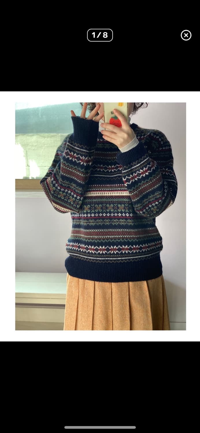 스웨터2, 스커트1 결제창 상품이미지1