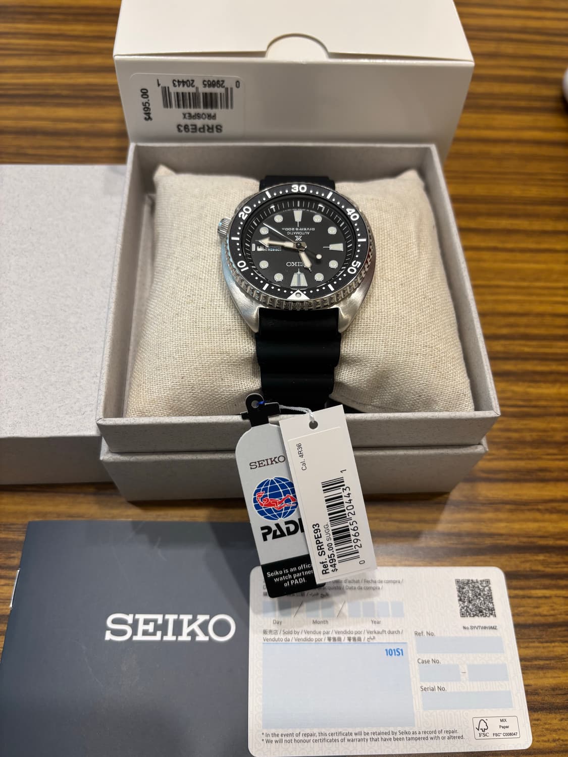 세이코 SEIKO 터틀 SRPE93J1 상품이미지6