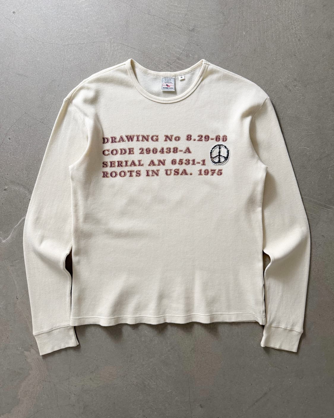 Avirex U.S.A 1975 Thermal Long Sleeve 상품이미지1