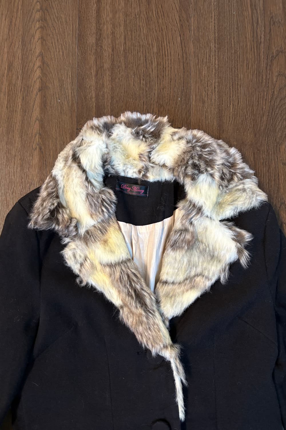 Fur Trimming Wool Coat 상품이미지5