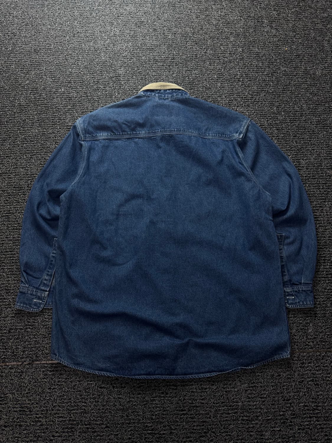 칼하트 코듀로이 카라 박시핏 데님 워크 셔츠 1388 상품이미지3