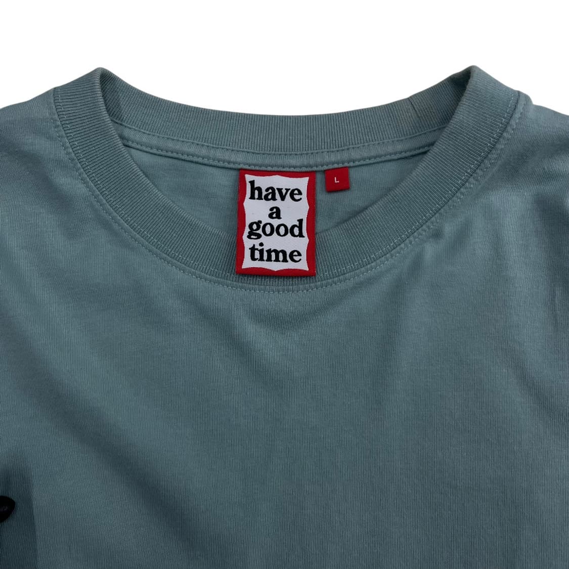 해브어굿타임 사이드로고 민트 롱슬리브 L 상품이미지6