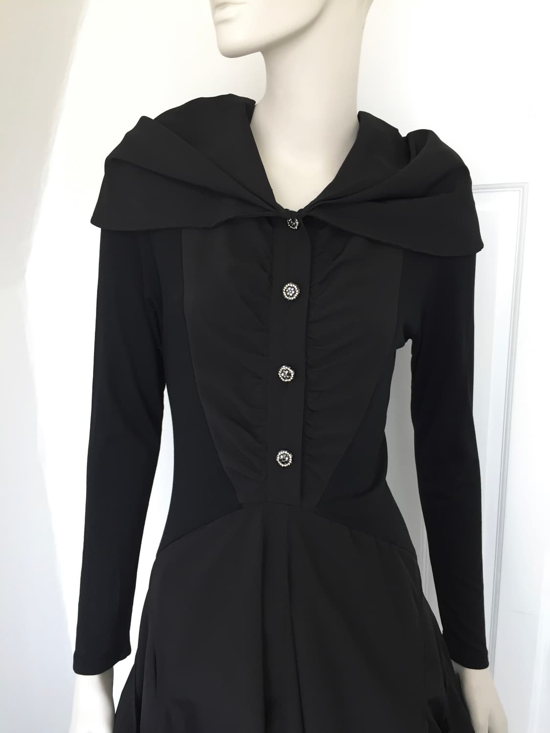 Cubic Button balloon dress 상품이미지3