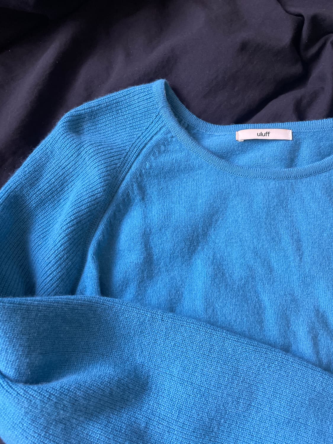 에프터먼데이 니트 코발트블루/민트 상품이미지1