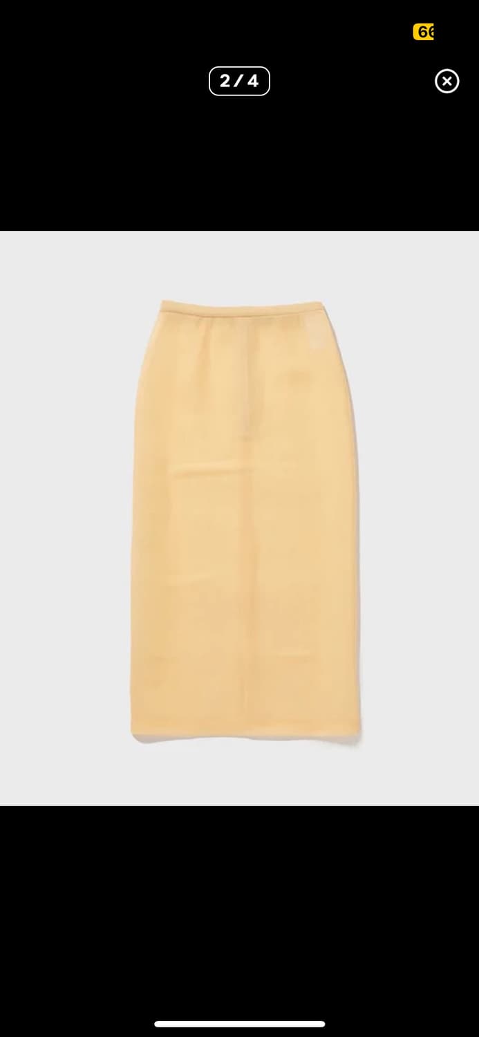 오라리 스커트 s 상품이미지2