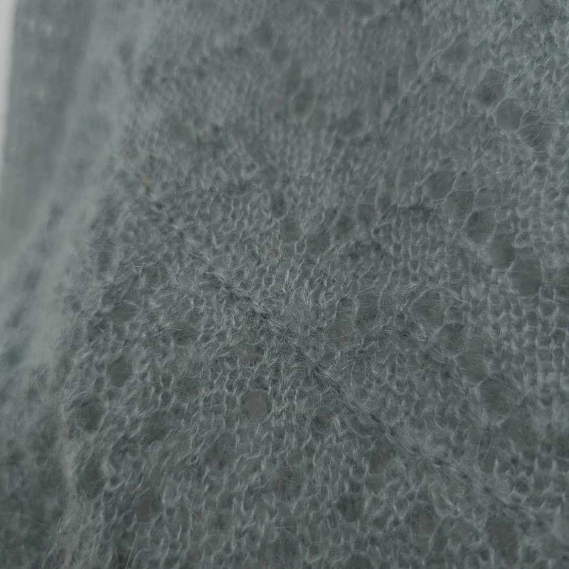 모헤어 혼방 레이스 펀칭 시스루 가디건 상품이미지9