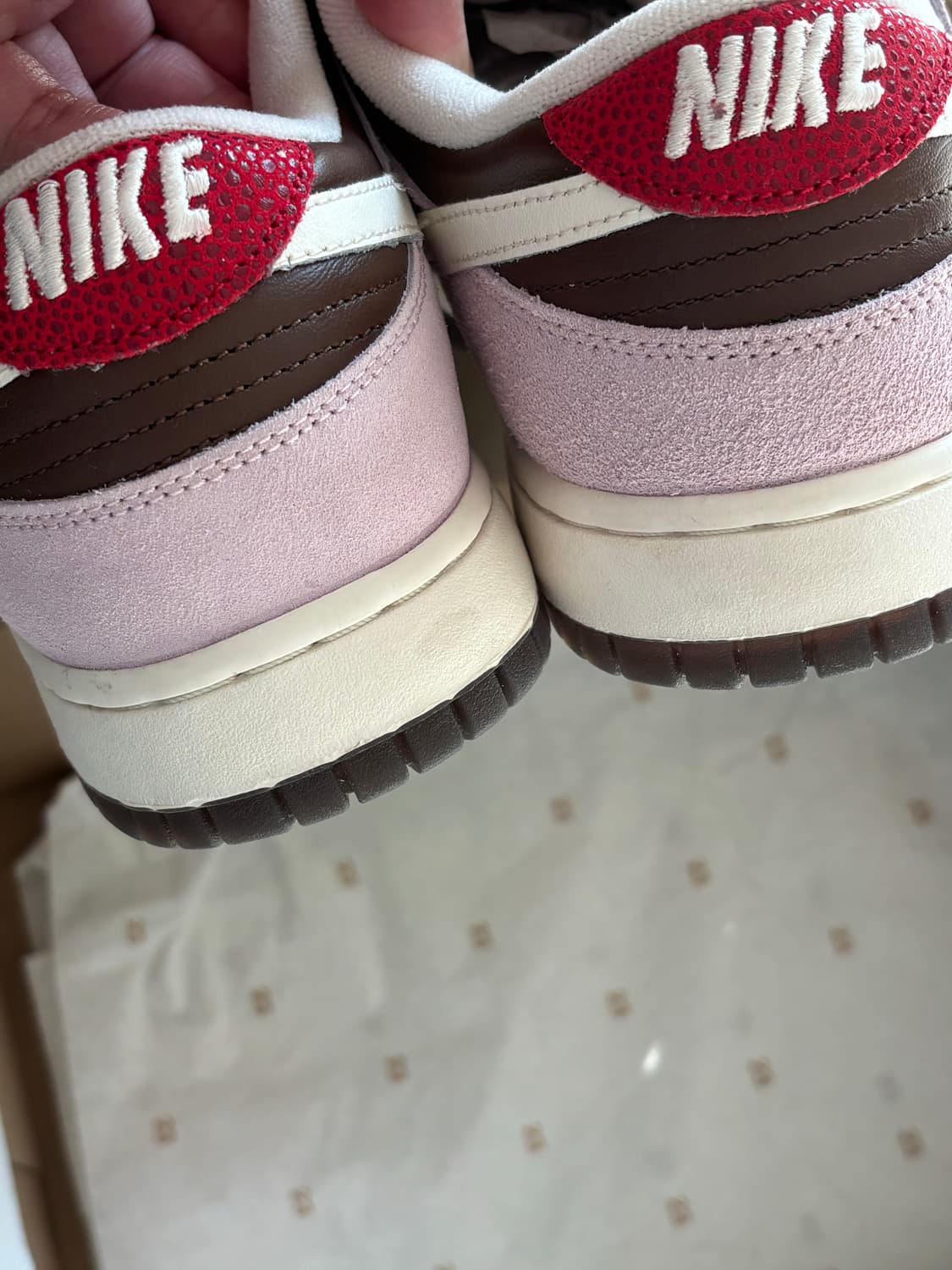 (280) 나이키 덩크 로우 핑크 카카오 상품이미지6