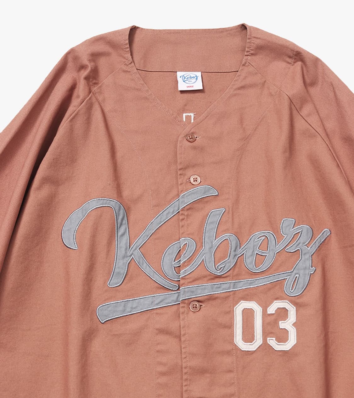 KEBOZ X MITA SNEAKERS - BASEBALL JERSEY 상품이미지3