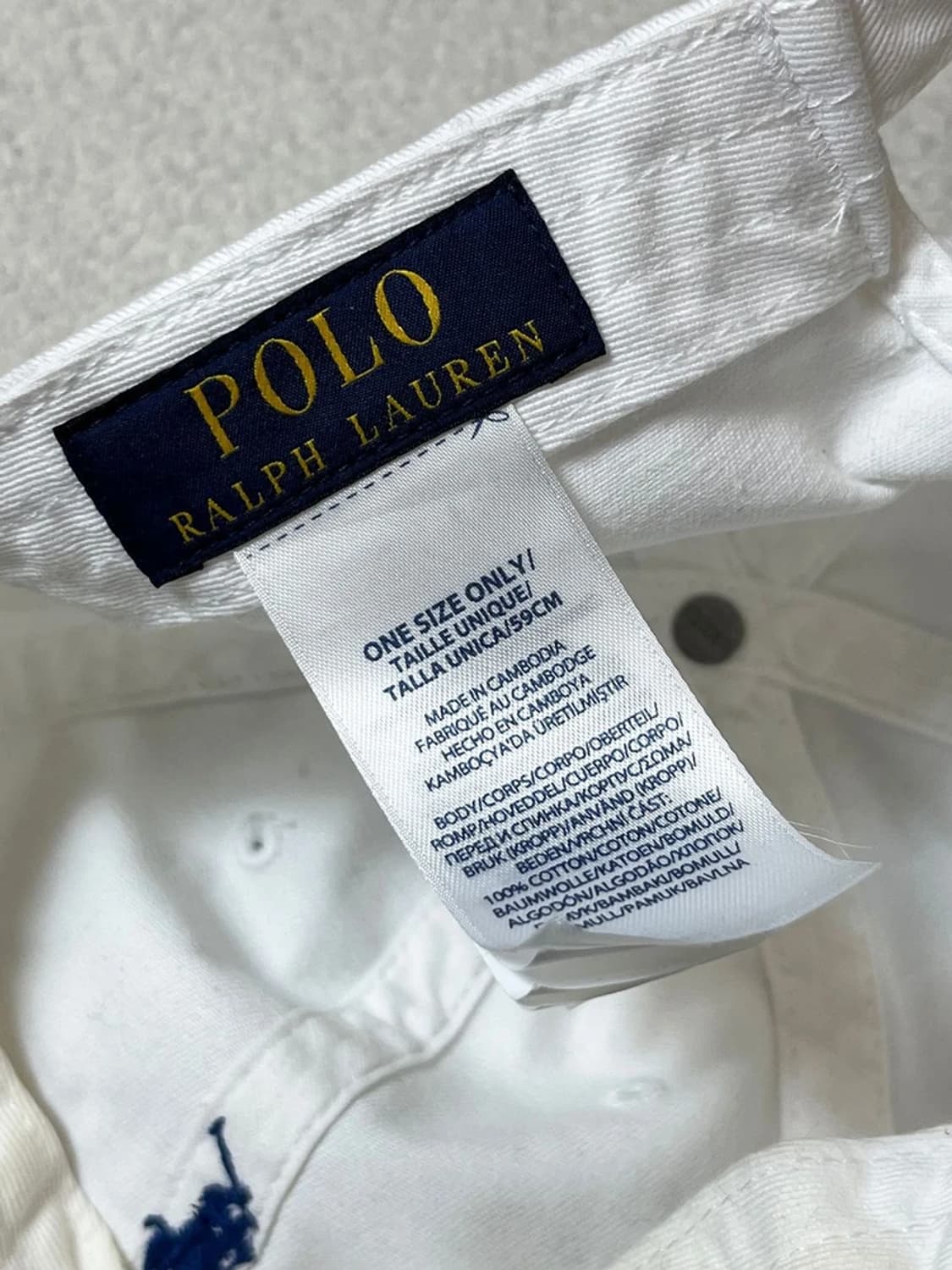 폴로 랄프로렌 포니 로고 시그니처 볼캡 A1889 상품이미지9