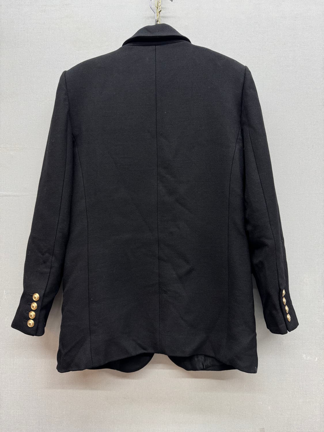 ORR 오르 금장버튼 헤링본 버진 울 블레이저 XS(S) 상품이미지5