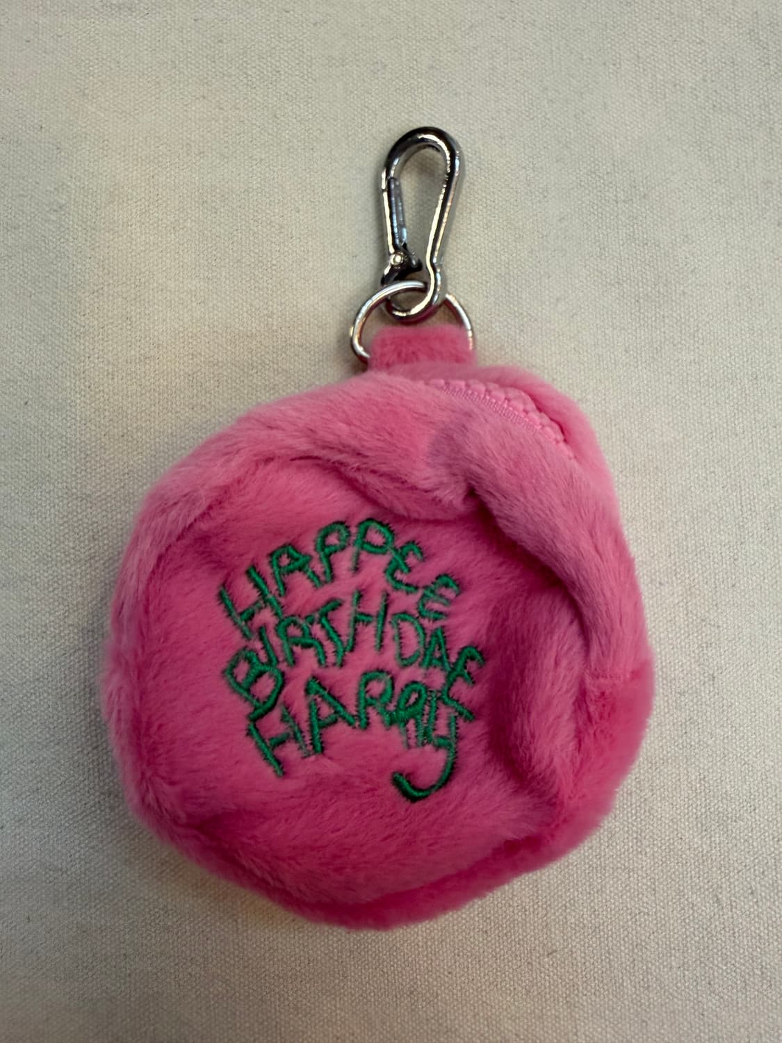 Happy Fluffy Birthday Keyring 상품이미지2