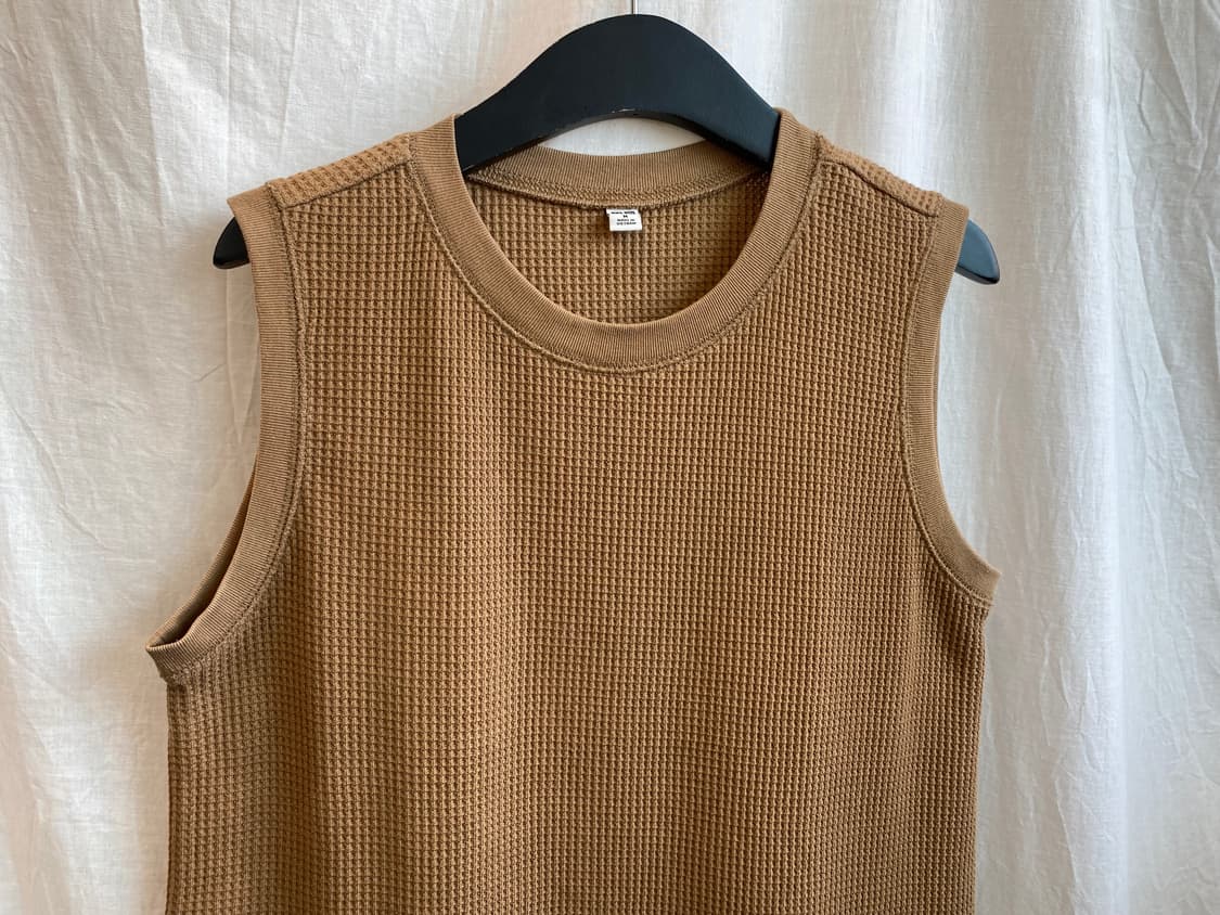 UNIQLO 브라운 민소매탑(M) 상품이미지3