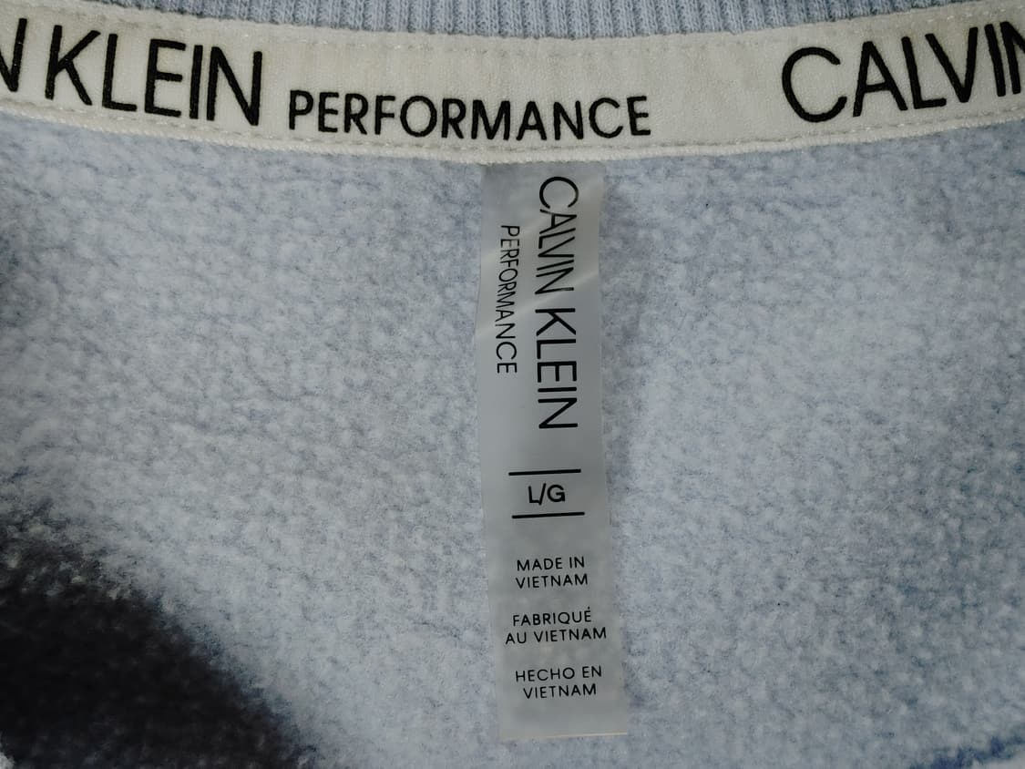 Calvin Klein 캘빈클라인 안감기모 오버핏 숏맨투맨 상품이미지3