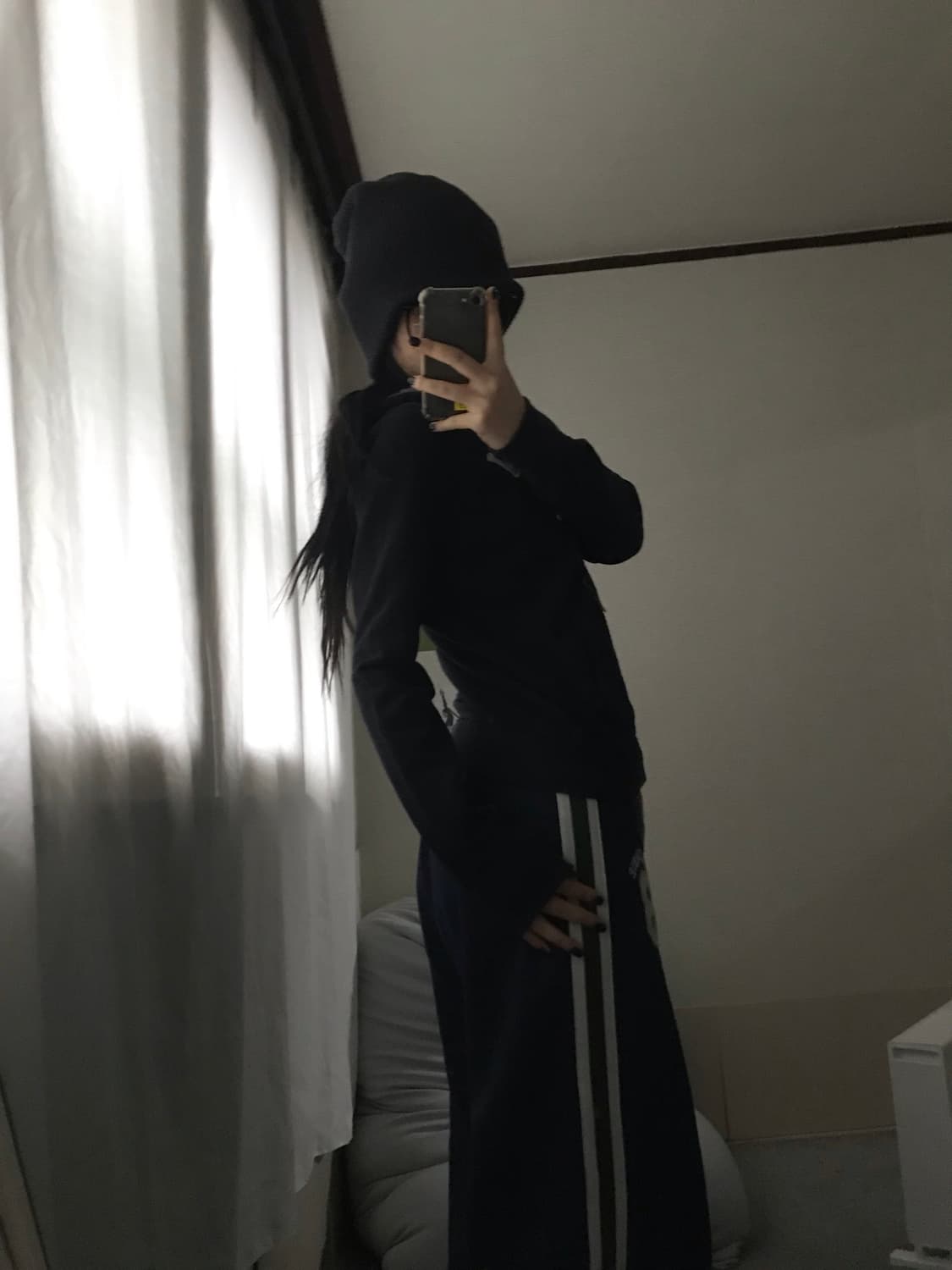 아베크롬비 네이비 딱붙핏 후드집업 상품이미지4