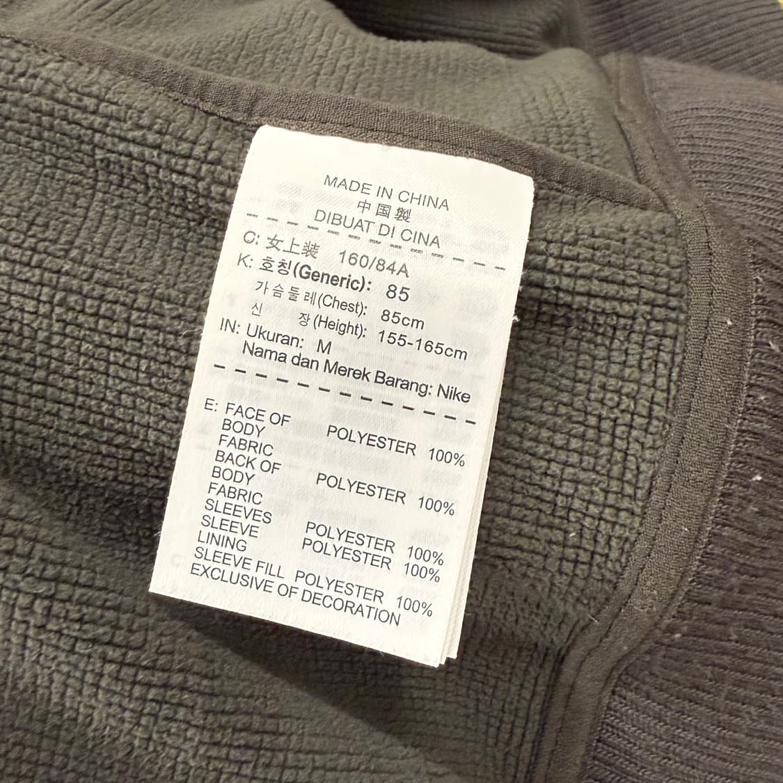 [ 정품/M,85 ] 나이키 스우시 후드집업 b8 상품이미지8